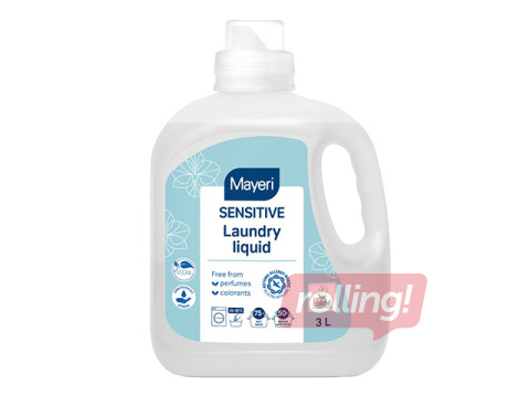 Veļas mazgāšanas līdzeklis Mayeri, Sensitive, 3l