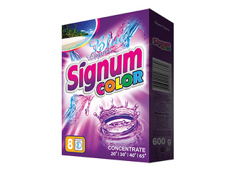 Laundry powder Signum, Color, 600g