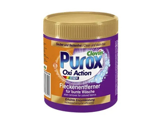 Traipu tīrīšanas pulveris Purox, Oxi Action, krāsainai veļai, 750g