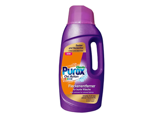 Traipu tīrīšanas līdzeklis Purox, Oxi Action, krāsainai veļai, 1.5l