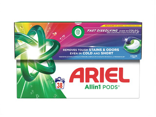 Laundry capsules Ariel All in 1, Color, 38pcs