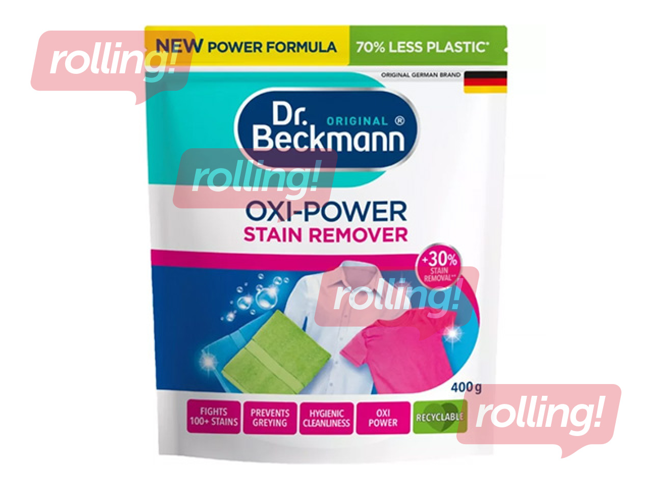 Пятновыводитель в порошке Dr.Beckmann Oxi-Power, 400г