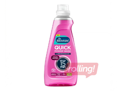 Veļas mazgāšanas līdzeklis Dr. Beckmann Quick Power Wash, Color Protect, 800ml