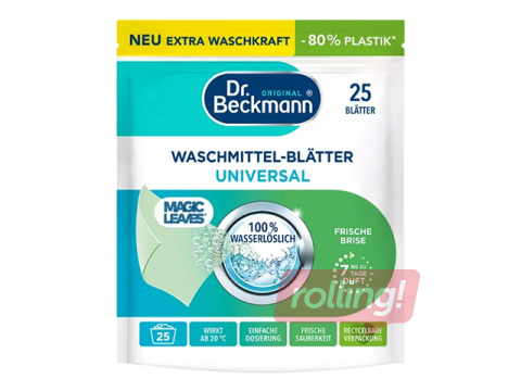 Pesupesulehed Dr. Beckmann Magic Leaves, Spring Fresh, 25 tk.