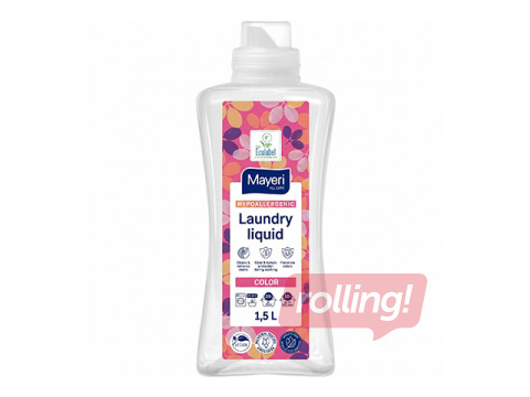 Veļas mazgāšanas līdzeklis Mayeri Color, hipoalerģisks, 1.5l