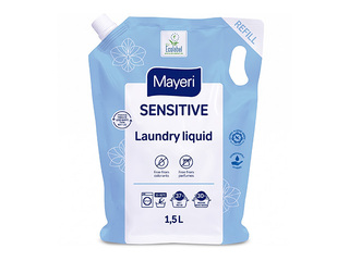 Laundry detergent Mayeri Sensitive, refill pack, 1.5l