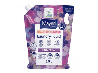 Средство для стирки Mayeri Universal, гипоаллергенное, сменная упаковка, 1.5l