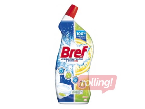 Tualetes tīrīšanas līdzeklis Bref Lemonitta Power, 700ml