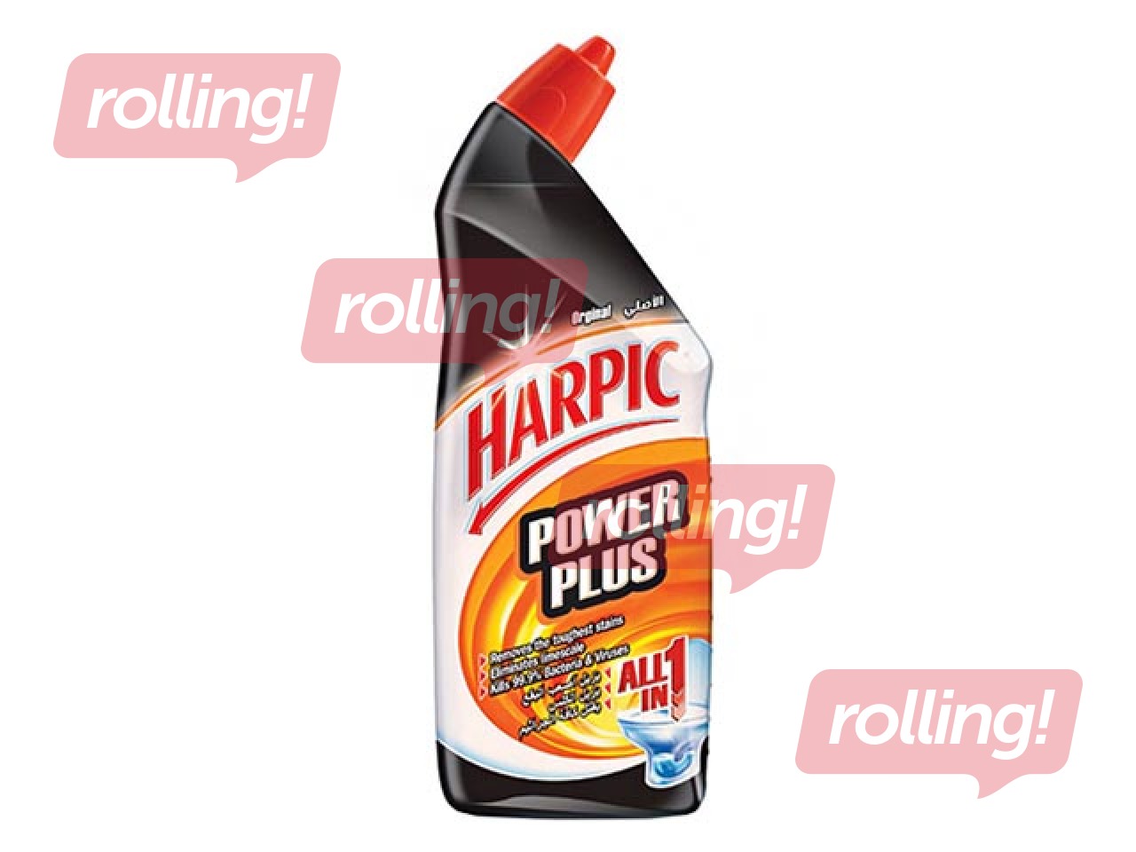 Tualetes tīrīšanas līdzeklis Harpic Power Plus Original, 750ml