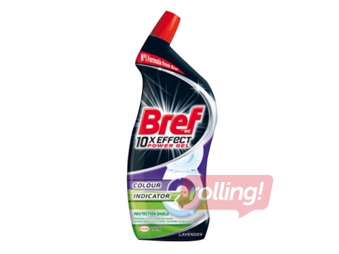Toilet Cleaner - gel Bref Tornado 10 x Effect Total Protect, 700ml