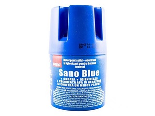 Туалетный блок для бачка унитаза Sano Blue, 150gr