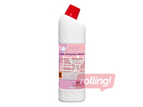 Средство для чистки туалетов кислотосодержащее Ewol Prof.Formula Sanitar Gel, 1л