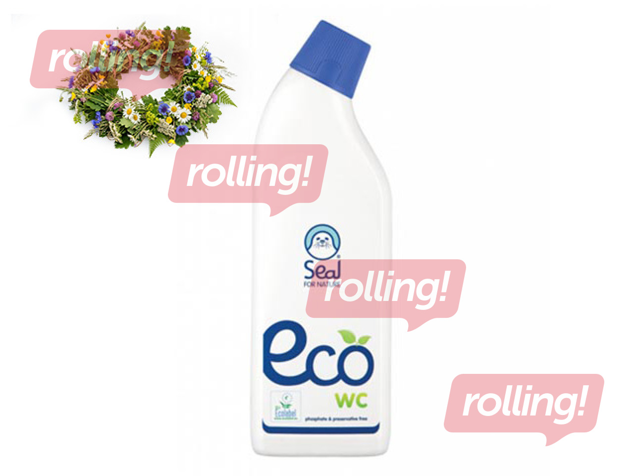 Tualetes tīrīšanas līdzeklis Seal Eco, 700ml + Līgo dāvana!