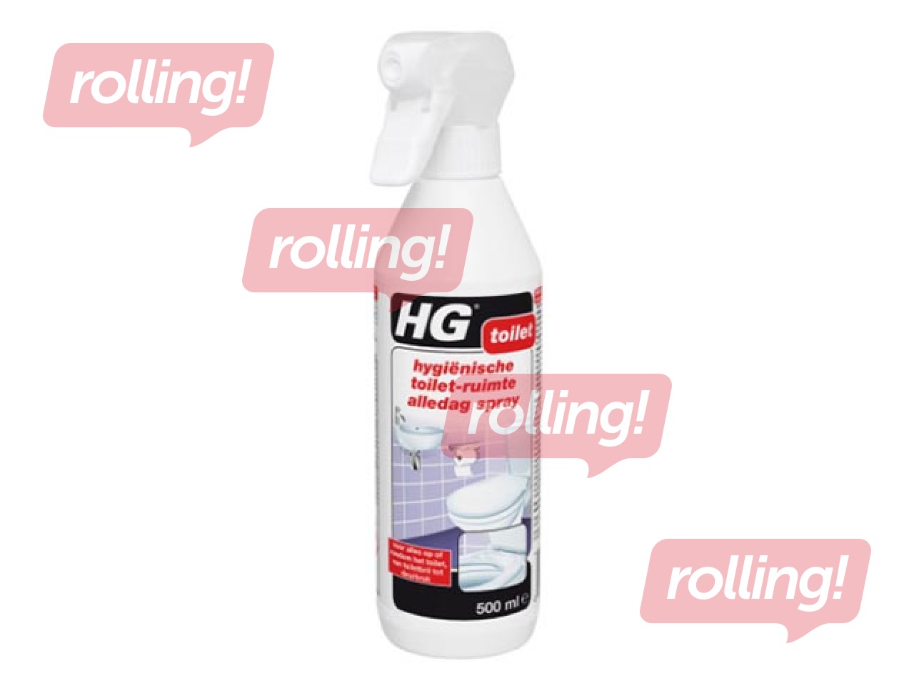 Tualetes telpas tīrīšanas līdzeklis HG, 500ml