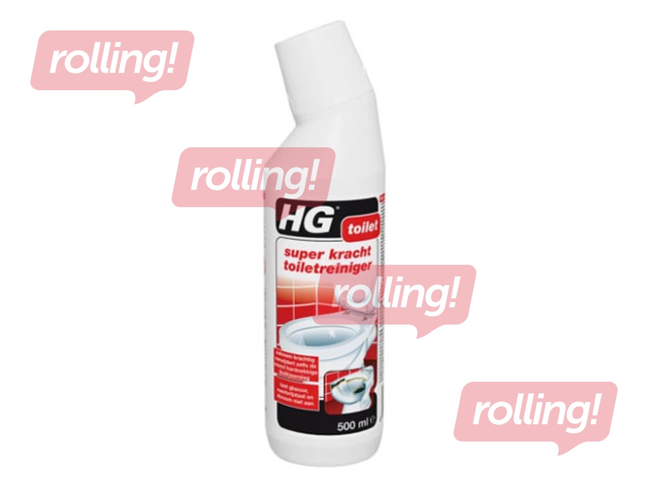Tualetes tīrīšanas līdzeklis HG, īpaši spēcīgs, 500ml