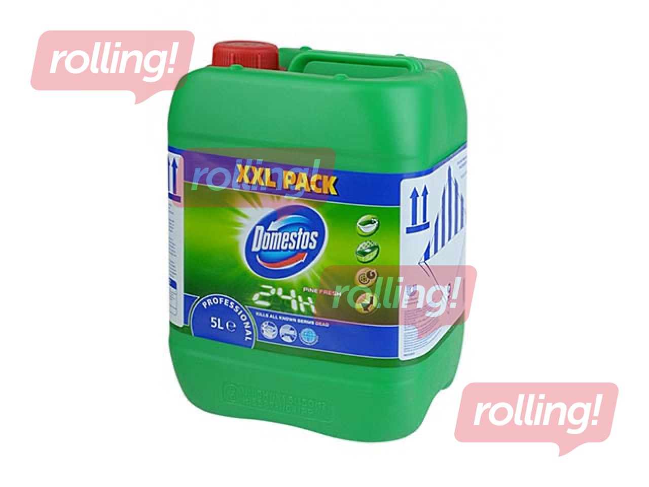 Tīrīšanas līdzeklis Domestos Professional Pine Fresh, dezinficējošs, 5l