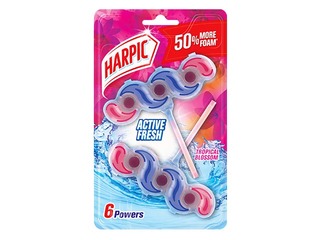 HARPIC Tropical Blossom блок для туалета, Duo 2x35g