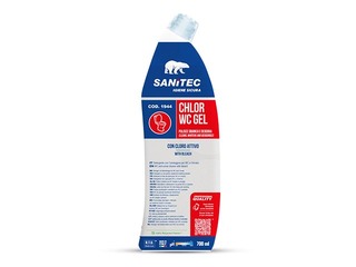 Гель для туалета с хлором Sanitec Chlor WC Gel, 700мл