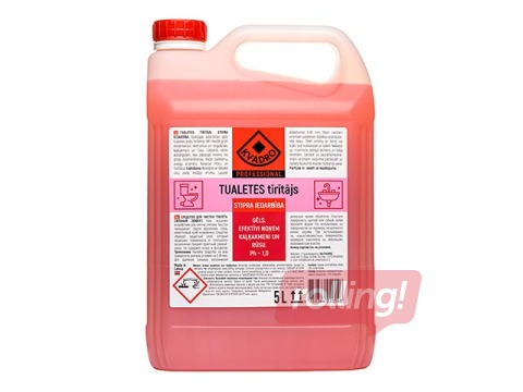 Tualetes tīrīšanas līdzeklis Kvadro, stipra iedarbība, 5l