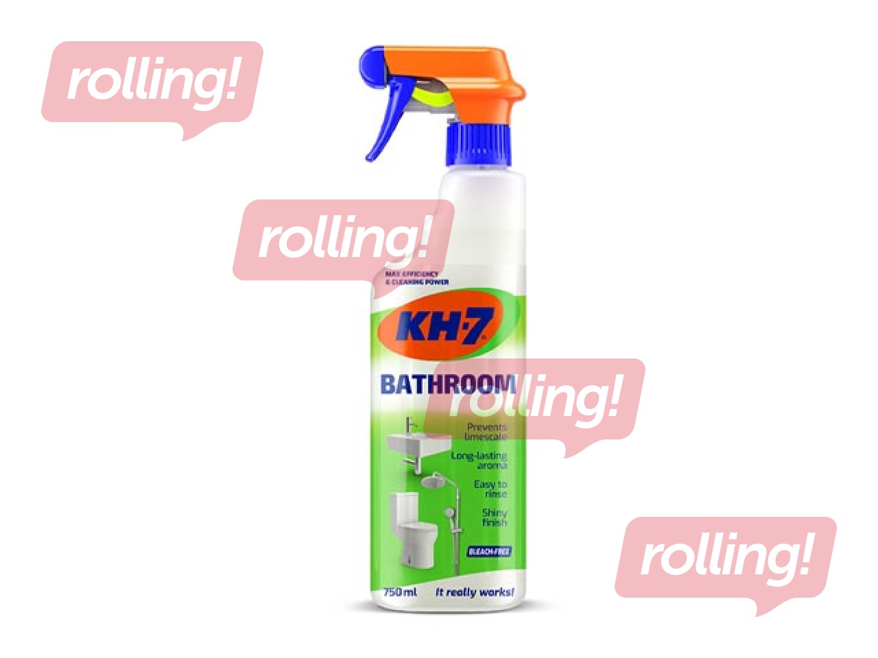 Tīrīšanas līdzeklis vannas istabām KH-7, 750ml