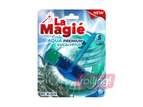 Tualetes bloks La Magie Aqua Premium Eucaliptus, 40g