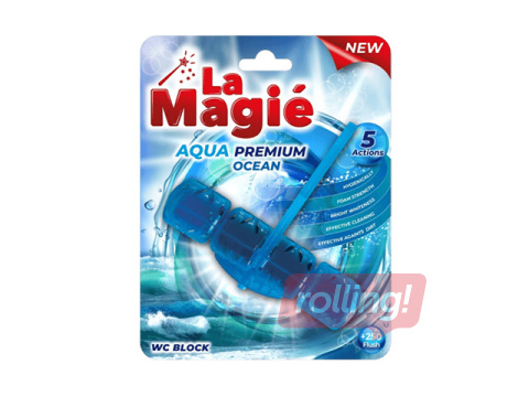Toilet Block, La Magie Aqua Premium, Ocean, 40g