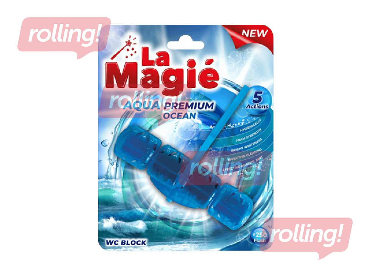Toilet Block, La Magie Aqua Premium, Ocean, 40g