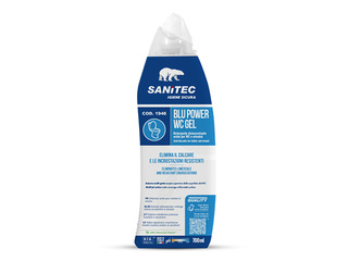 Toilet cleaner Sanitec, WC Gel, Blu Power, eco-friendly, descaling, 700ml