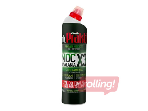 Toilet cleaner Dr.Prakti, Green Forest, 750ml