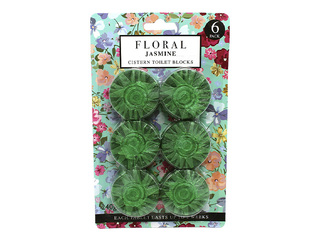 Kapsulas tualetes poda tvertnei Floral Range, Jasmine, 6x40g