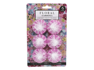 Капсулы для бачка унитаза Floral Range, Gardenia, 6x40г