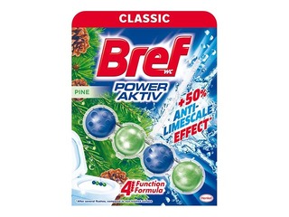 Tualetes bloks Bref Power Active Pine, 50g