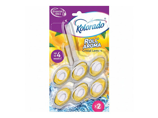 Туалетный блок Kolorado Roll Aroma Lemon duopack, 2x51г