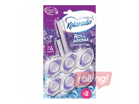 Tualetes bloks Kolorado Roll Aroma Lavender duopack, 2x51g