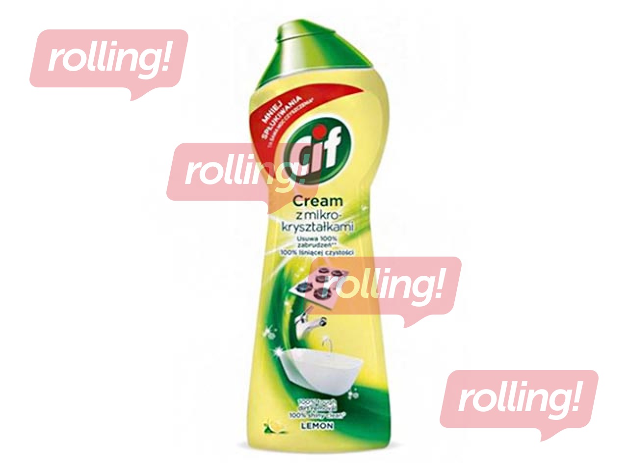 Tīrīšanas krēms Cif Lemon, 540ml