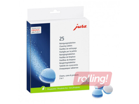 Tīrīšanas tabletes JURA, 25 gab.