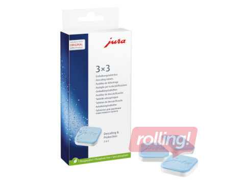 Descaling tablets JURA, 3x3 pcs.
