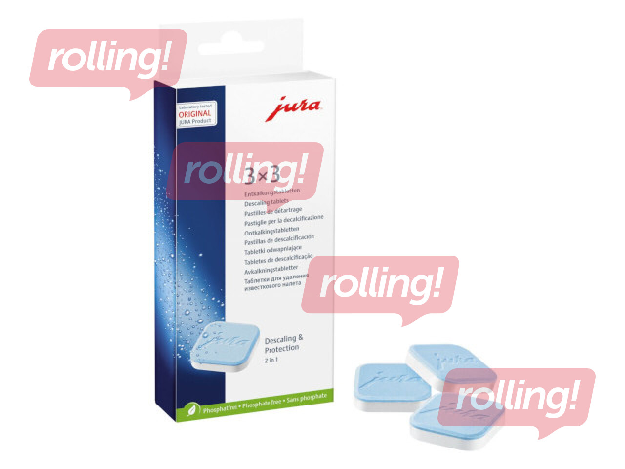 Descaling tablets JURA, 3x3 pcs.