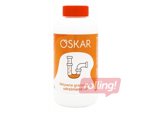 Kanalizācijas tīrīšanas līdzeklis granulās Oskar, 500g