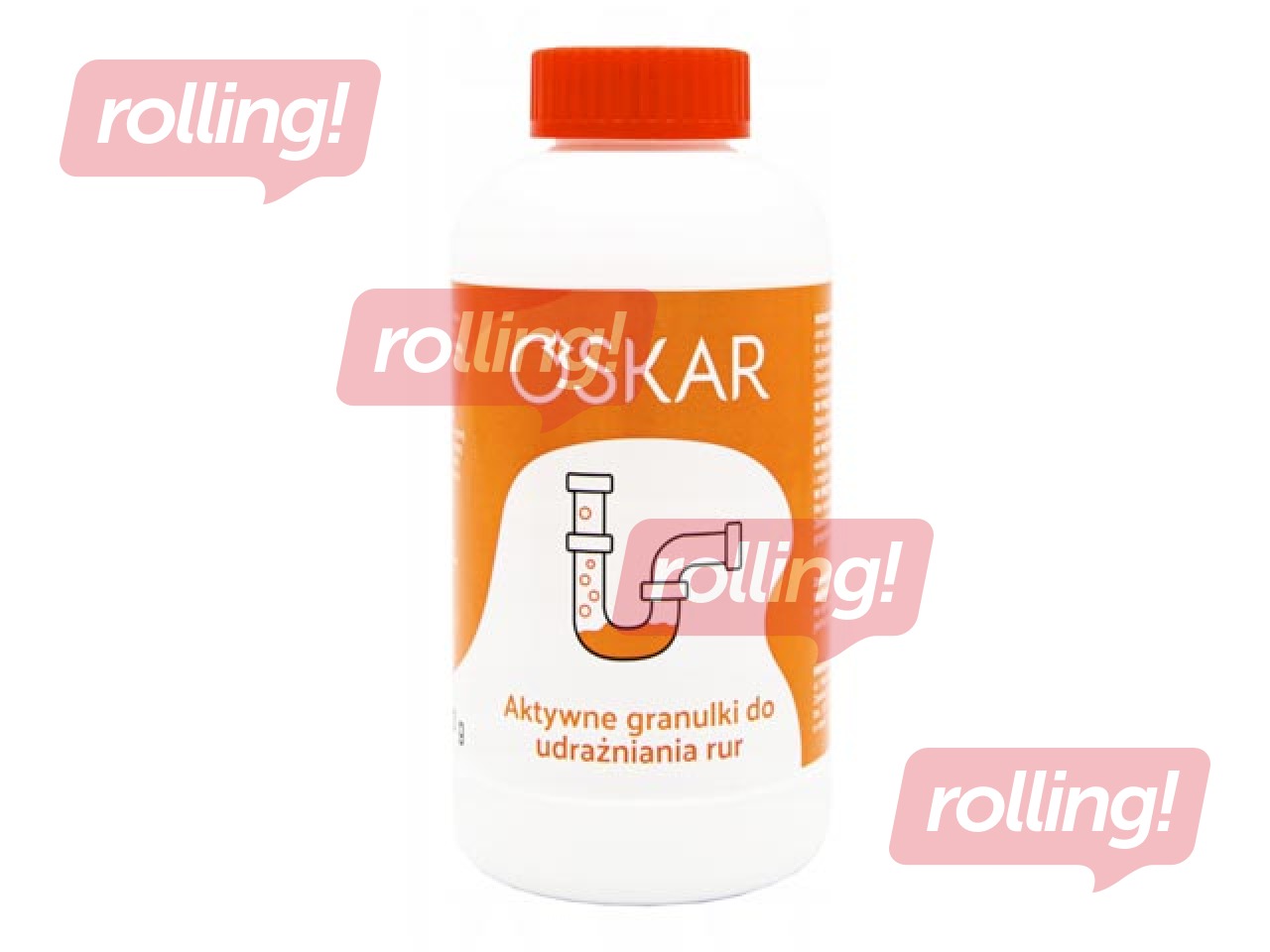 Kanalizācijas tīrīšanas līdzeklis granulās Oskar, 500g