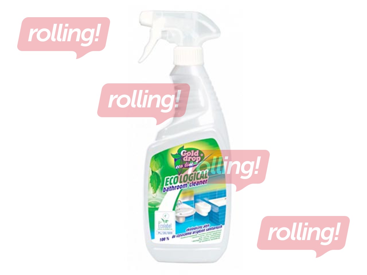 Sanitāro telpu tīrīšanas līdzeklis Eco Line, ekoloģisks, 750 ml
