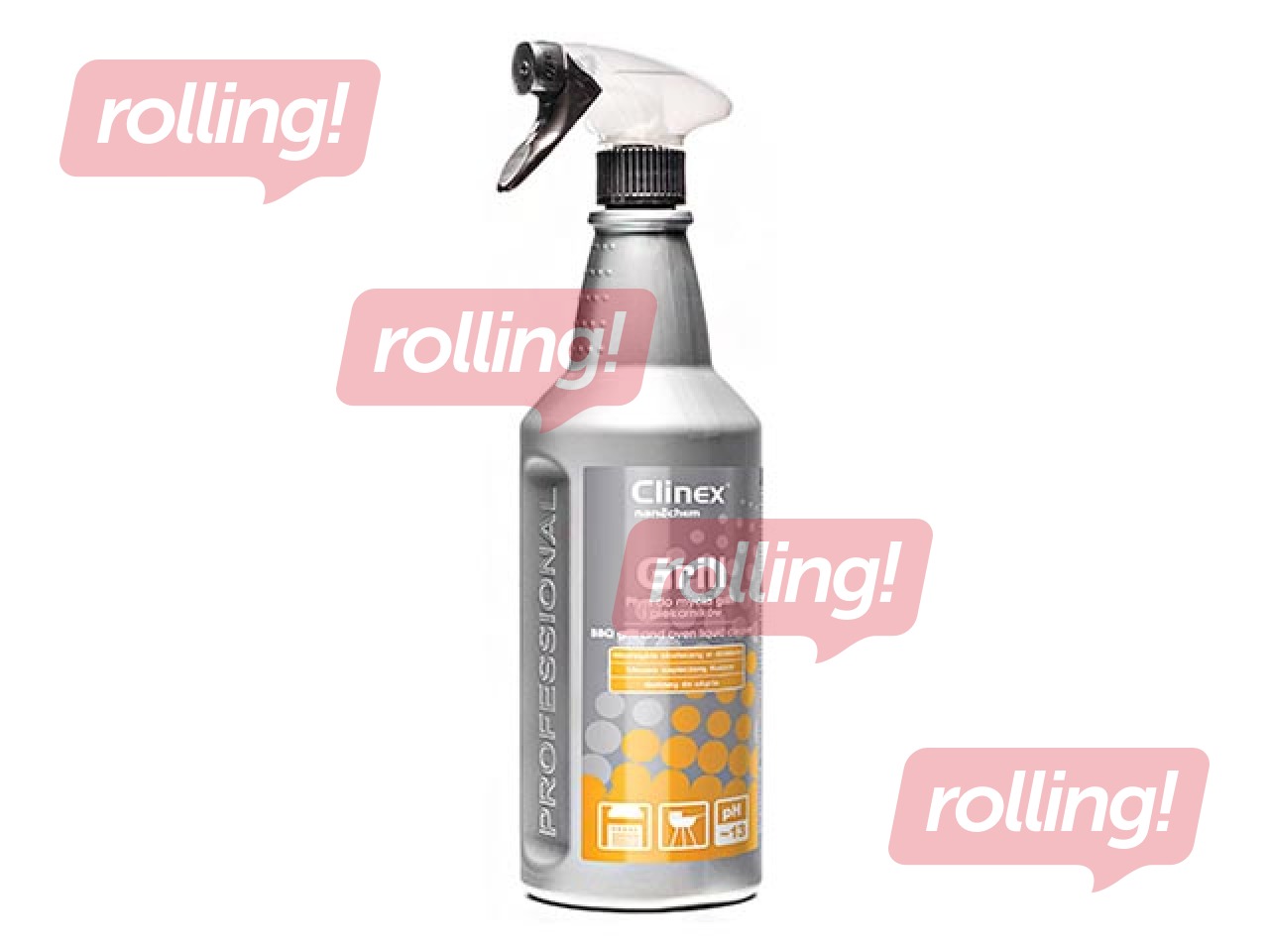 Tīrīšanas līdzeklis Clinex Grill, krāsnīm un griliem, 1l