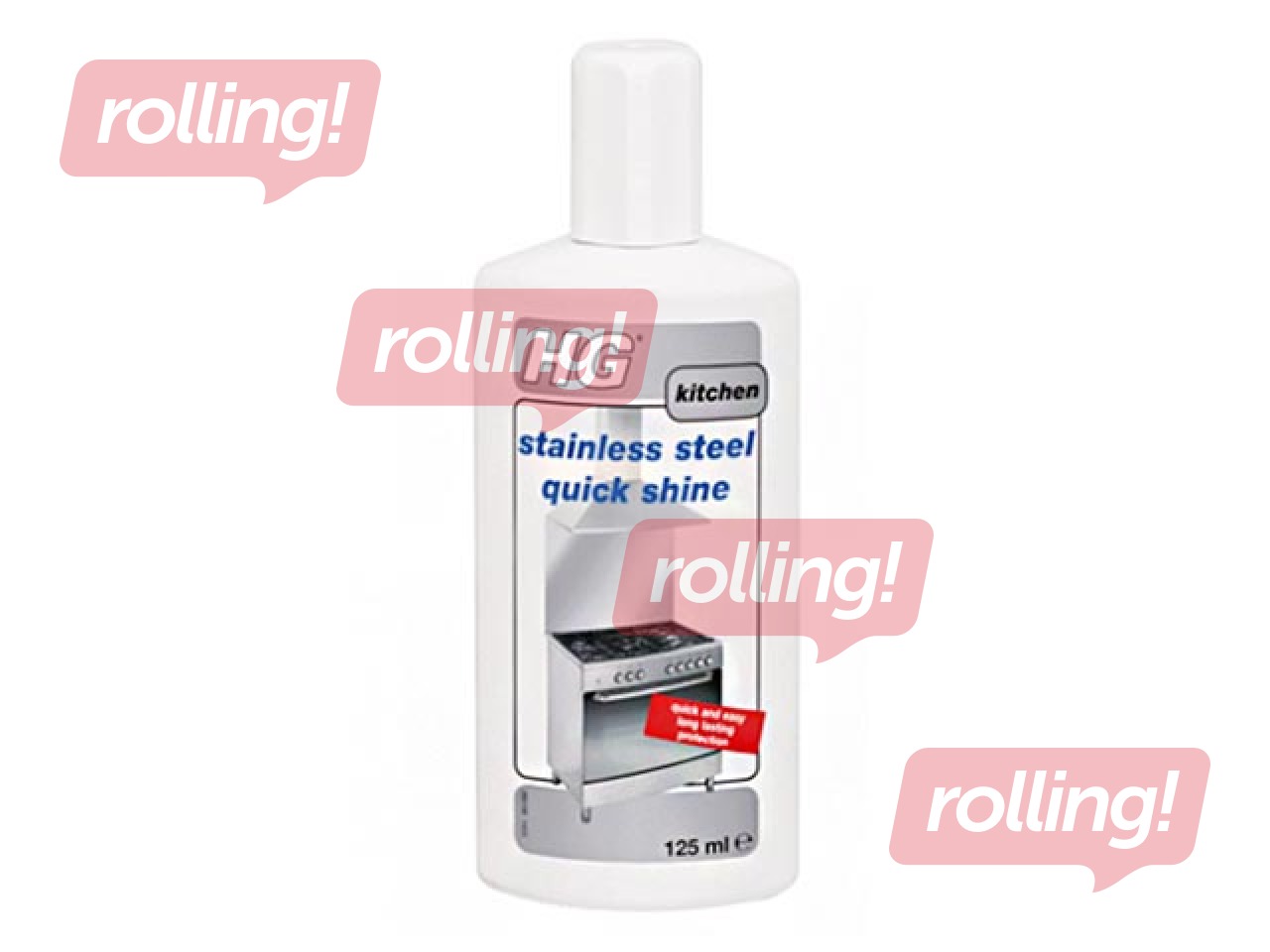 HG stainless steel quick shine, 125ml