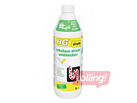 HG kitchen drain unblocker, 1000 ml