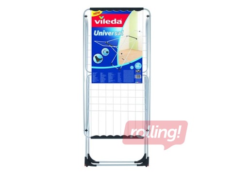 Statīvs VILEDA Universal, veļas žāvēšanai, tērauda, balts