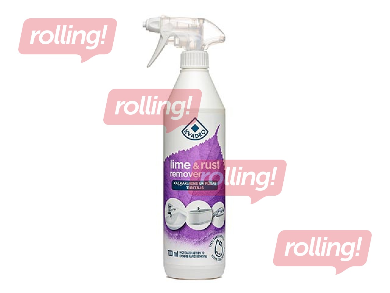 Limescale and rust remover KVADRO, 700ml