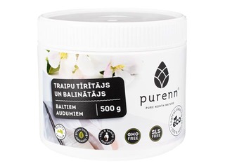 Traipu tīrītājs un balinātājs Purenn, baltiem audumiem, 500ml
