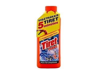 Гель для прочистки труб Tiret, Turbo, 500мл