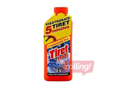 Pipe cleaning gel Tiret, Turbo, 500ml
