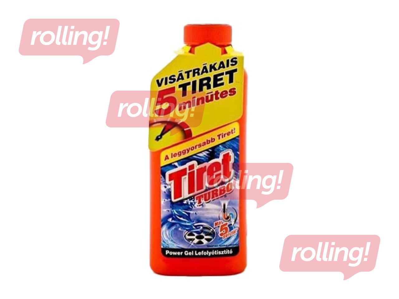 Pipe cleaning gel Tiret, Turbo, 500ml